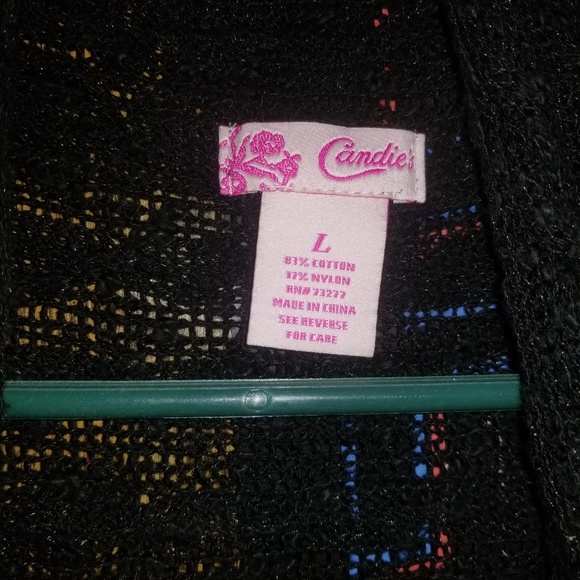 Black Candie's Cardigan - Picture 2 of 2